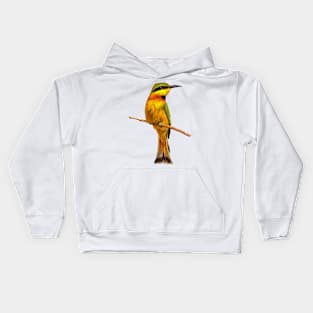 Colorful Little Bee-eater Kids Hoodie